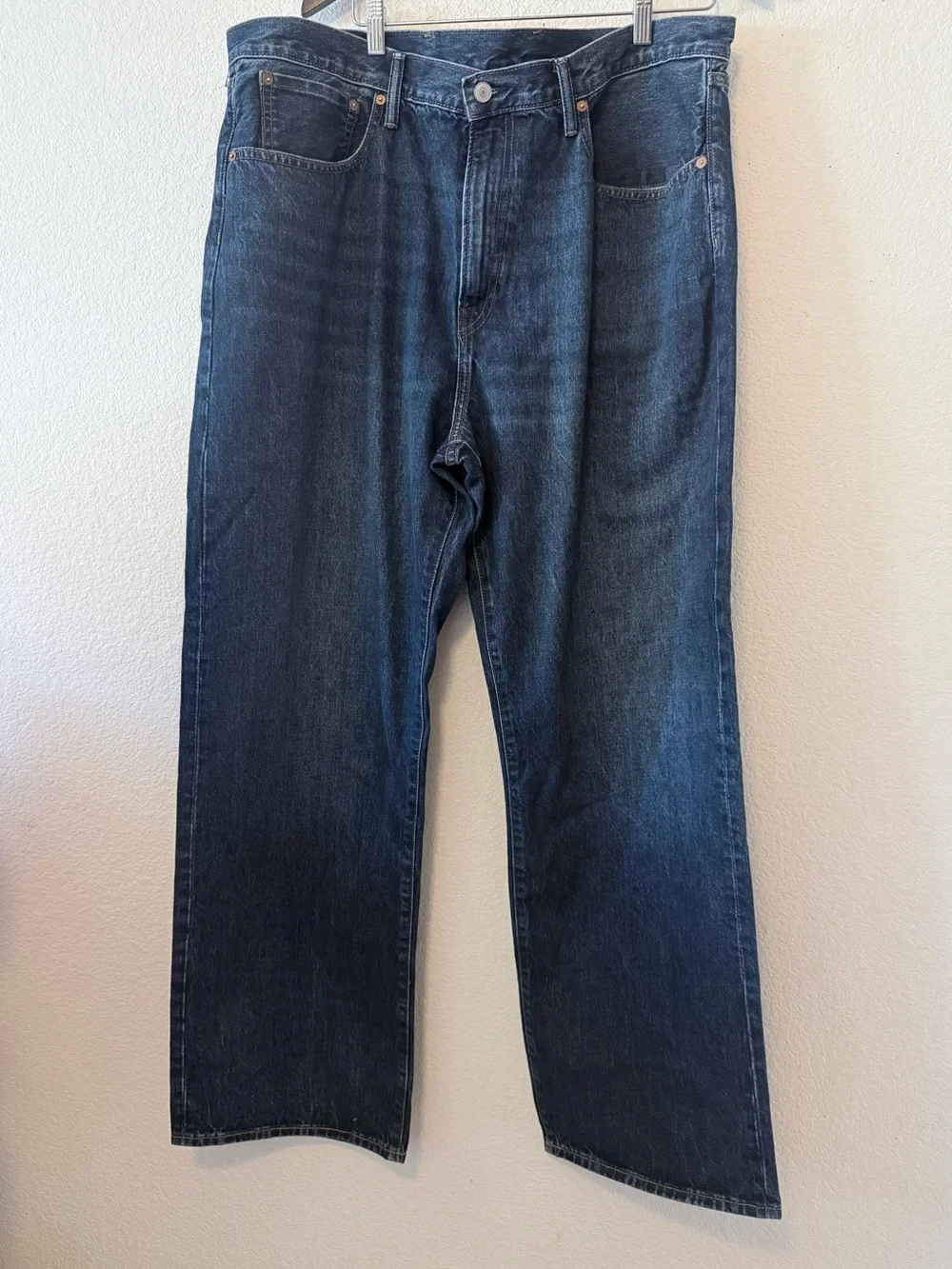 Gap Classic Men's Dark Blue Straight-Leg Jeans  90s Loose 0121